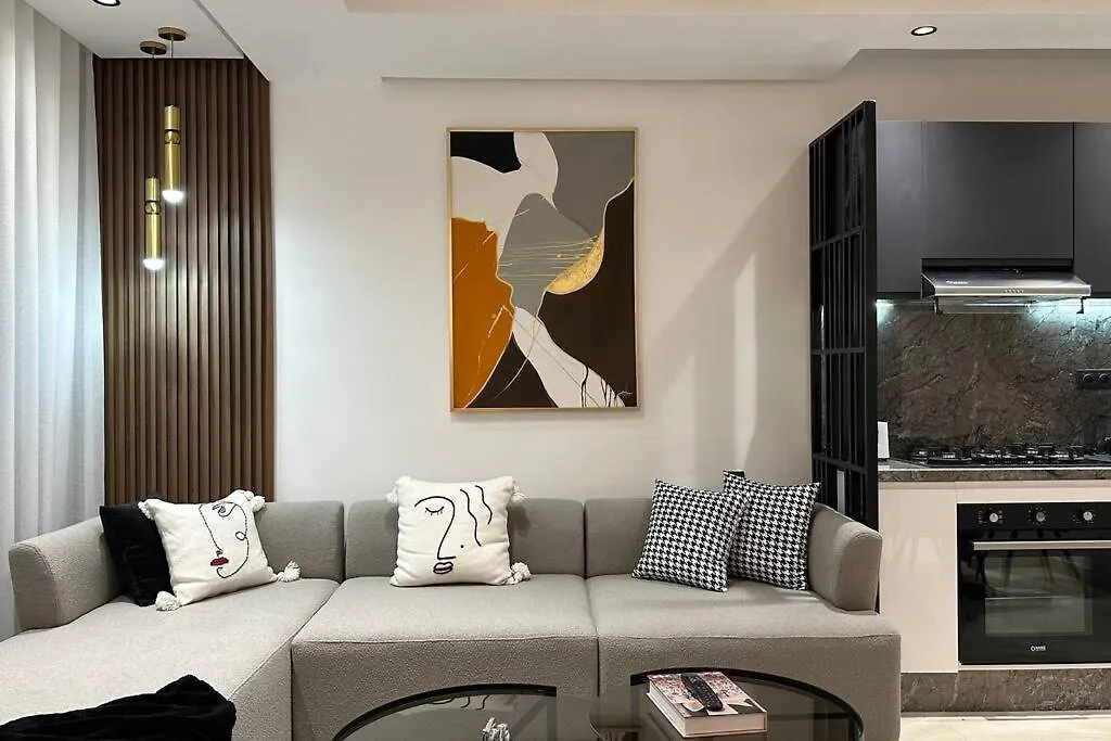 Sunny 2 Bedrooms - By Appartali Casablanca Apartment
