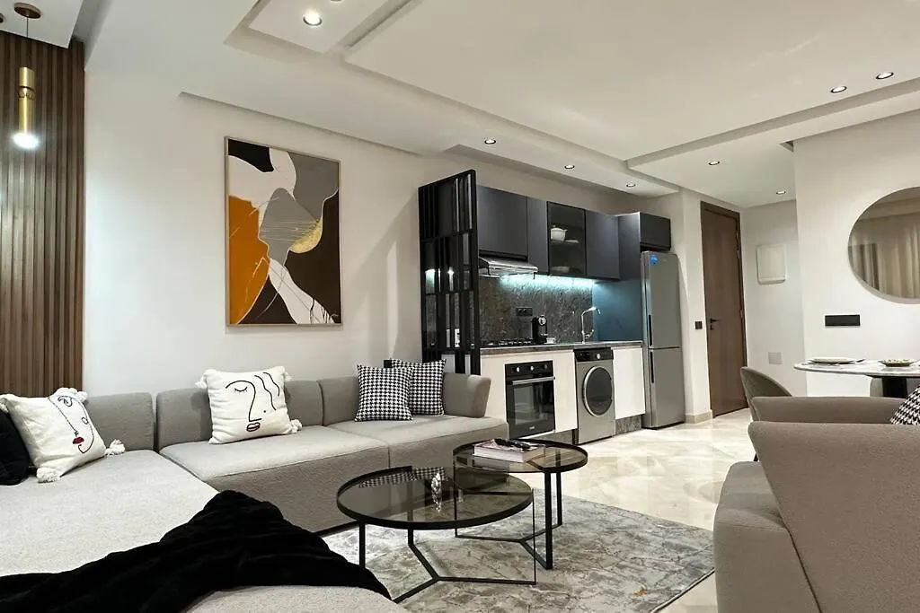 Sunny 2 Bedrooms - By Appartali Casablanca Apartment